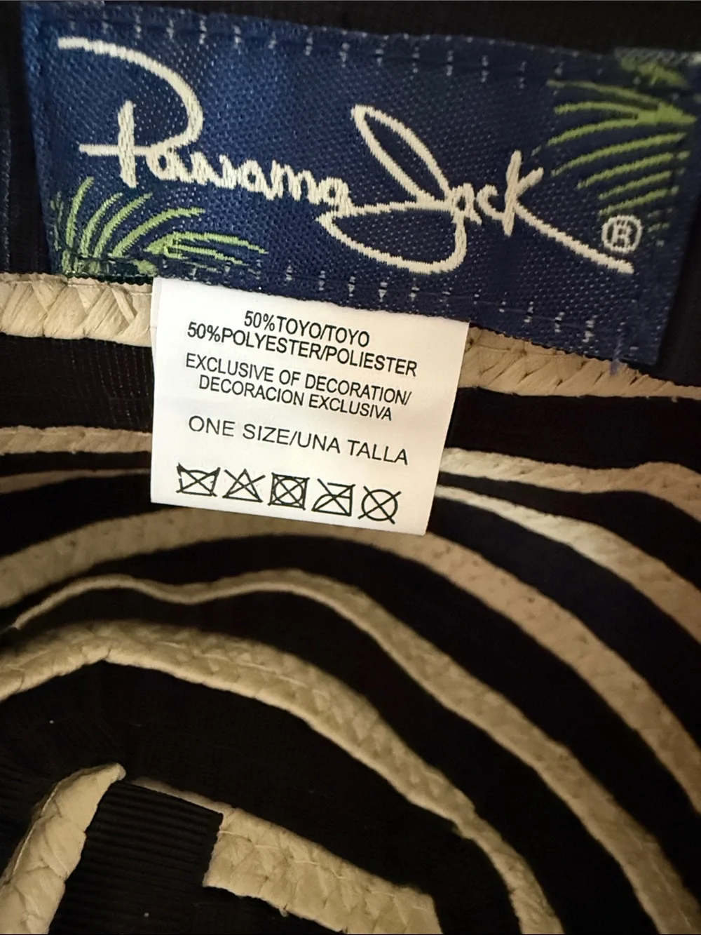 Panama Jack Wide-Brim Beach Hat